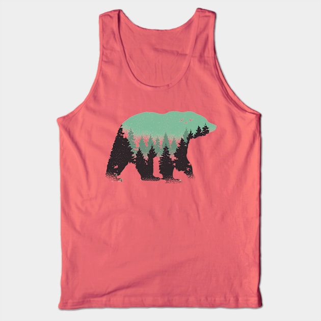 Bear Spirit Tank Top by Urban_Vintage